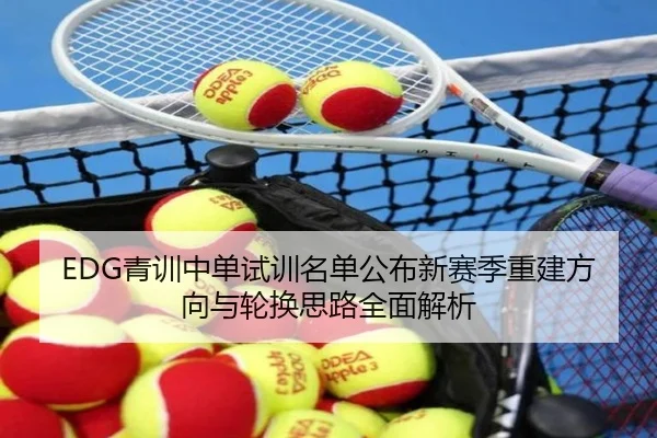 EDG青训中单试训名单公布新赛季重建方向与轮换思路全面解析